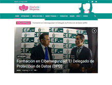 Tablet Screenshot of diariodemujeres.com